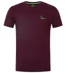 Korda tričko minimal tee burgundy - xxl