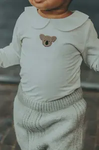 Bavlnené body pre bábätká Donsje Davo Bodysuit Koala
