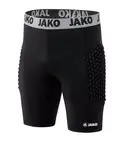 JAKO Športové nohavičky  sivá / čierna / biela