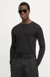 Tommy Hilfiger  tričko s dlouhým rukávem pánské s bavlnou