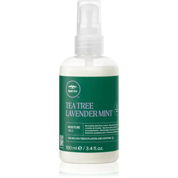 Paul Mitchell Tea Tree Levander Mint Moisture Milk vlasová starostlivosť proti krepateniu 100 ml
