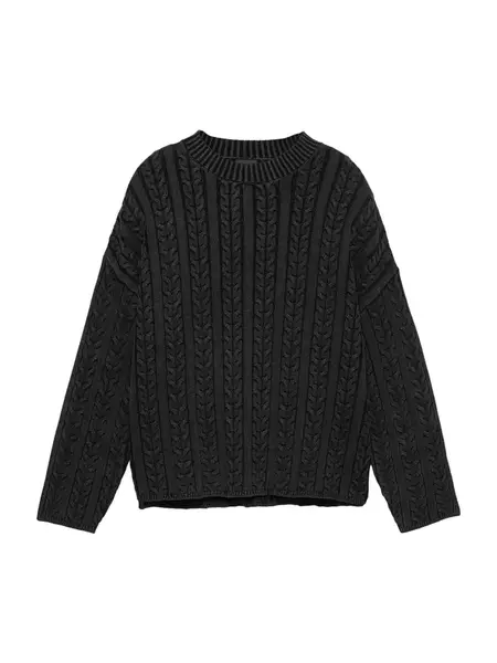 Pull&Bear Sveter 'STWD'  čierna