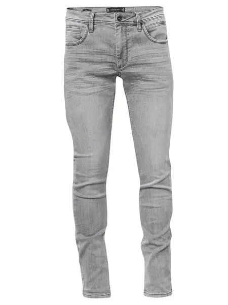 KOROSHI Džínsy  sivý denim