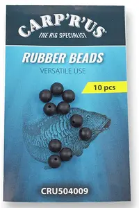 Carp´r´us gumové korálky rubber beads 6 mm 10 ks