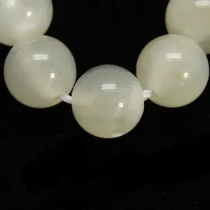Natural White Moonstone Beads Strands