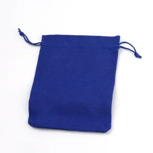 Burlap Packing Pouches Drawstring Bags