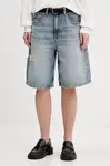 Tommy Jeans šortky dámske rifľové