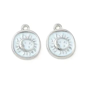 Alloy Enamel Pendants