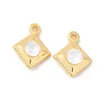 Brass Glass Charms