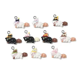 Opaque Resin Pendants