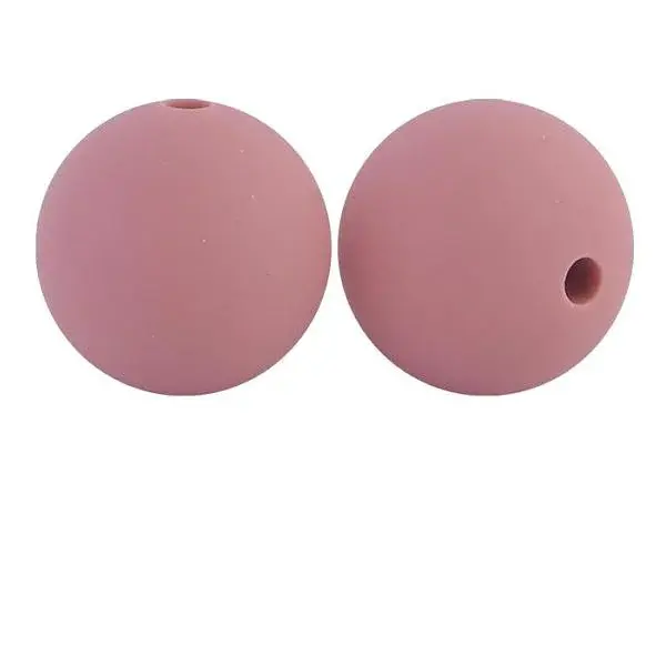 Round Food Grade Eco-Friendly Silicone Beads