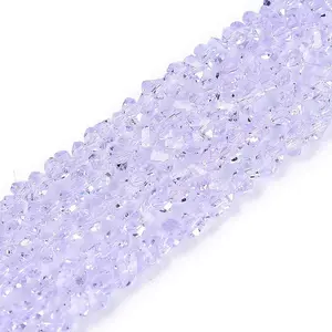 Transparent Glass Beads Strands