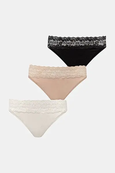 Tommy Hilfiger tanga dámské bavlněné s elastanem