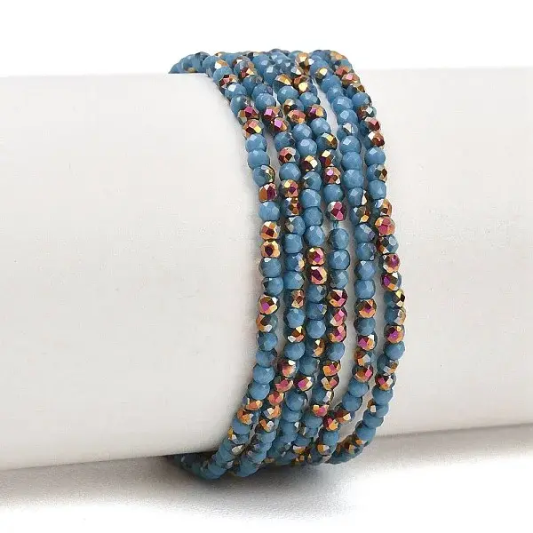 Electroplate Glass Beads Stradns