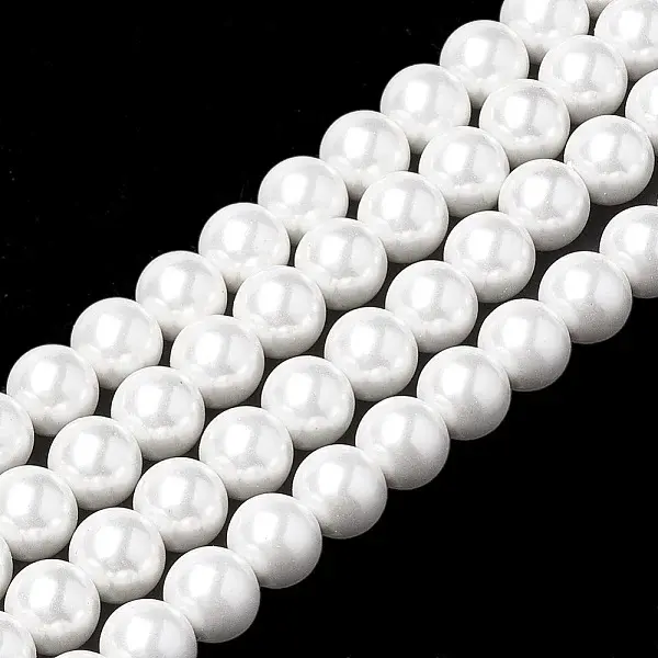 Glass Pearl Beads Strands