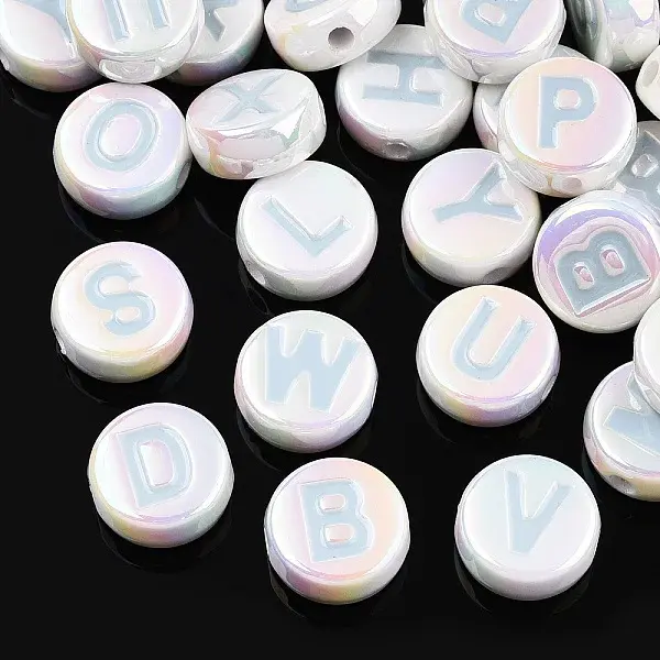 UV Plating Enamel Acrylic Beads