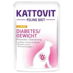 Kapsička Kattovit Diabetes/Gewicht kuře 85g