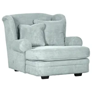 Ambia Home XXL KŘESLO, textil, světle modrá