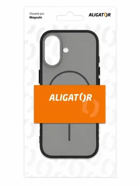 Pouzdro ALIGATOR MagFit pro Apple iPhone 16, černá