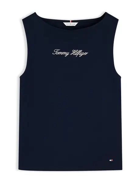 TOMMY HILFIGER Top  námornícka modrá / biela