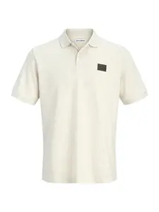 JACK & JONES Tričko 'JJDaytona'  biela melírovaná