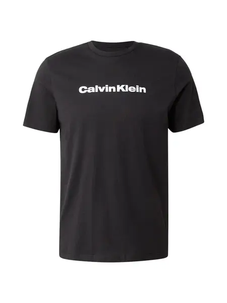 Calvin Klein Jeans Tričko  čierna / biela
