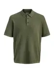 JACK & JONES Tričko 'JJEGeorge'  olivová