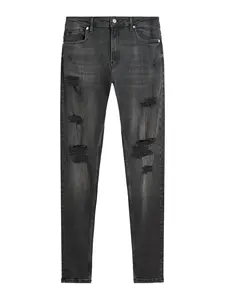 Bershka Džínsy  čierna
