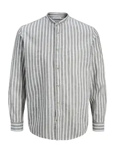 JACK & JONES Košeľa 'JJESummer'  antracitová / biela