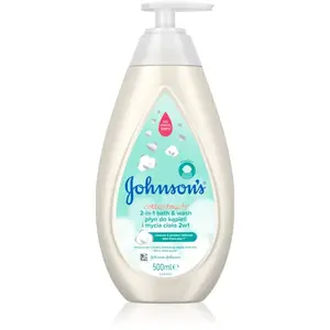 Johnson's® Comfort Touch dětský mycí gel a šampon 2 v 1 pro děti 500 ml