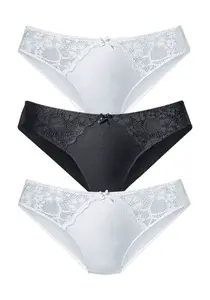 PETITE FLEUR Nohavičky  čierna / biela