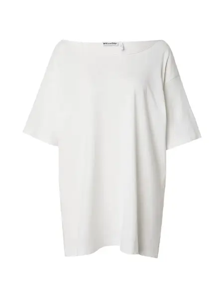 WEEKDAY Oversize tričko 'Mai'  biela