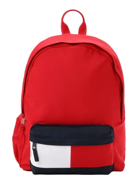 TOMMY HILFIGER Batoh 'Essential'  námornícka modrá / červená / biela