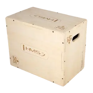 HMS PLYO BOX DSC04 - hnědý