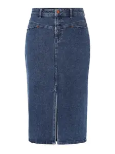 TATUUM Sukňa 'Medianaria'  modrá denim