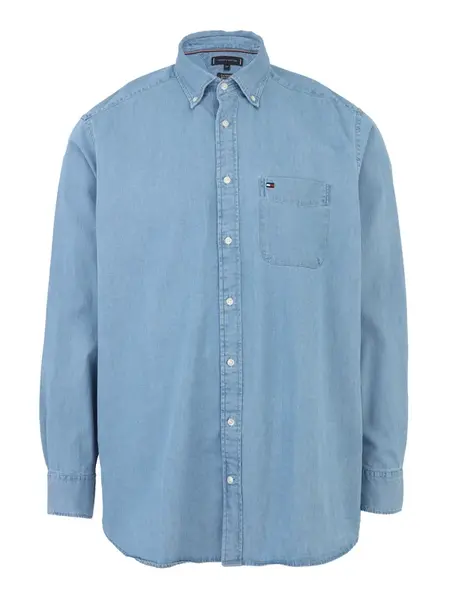 Tommy Hilfiger Big & Tall Košeľa  modrá denim