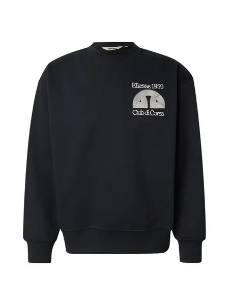 ELLESSE Mikina  čierna / biela