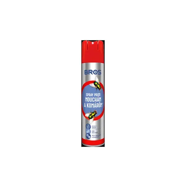BROS Spray proti mouchám a komárům 400 ml
