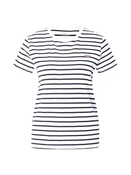 LEVI'S ® Tričko 'Perfect Tee'  námornícka modrá / biela