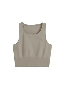 Aim'n Športový top  tmavobéžová