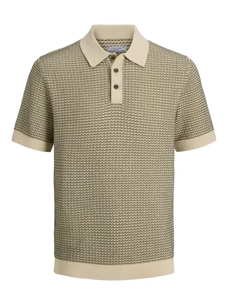 Jack & Jones Plus Sveter 'JPRBLUKINGSLEY'  kaki / olivová