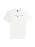 Tommy Jeans Tričko  tyrkysová / biela