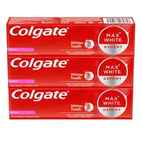 Colgate Bělicí zubní pasta Max White Expert Original 3 x 75 ml