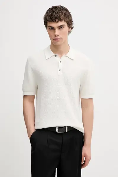 Calvin Klein svetrové polo pánské bavlněné