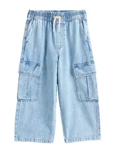 Next Džínsy  modrá denim