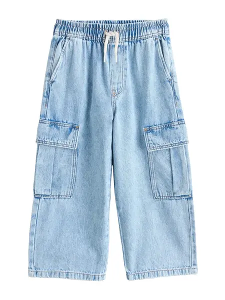 Next Džínsy  modrá denim