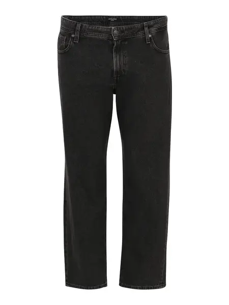 Jack & Jones Plus Džínsy 'Chris'  čierny denim