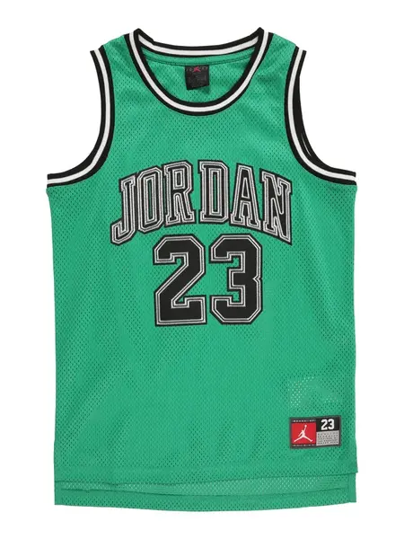 Jordan Tričko  zelená / čierna / biela