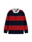 TOMMY HILFIGER Tričko  námornícka modrá / červená / biela