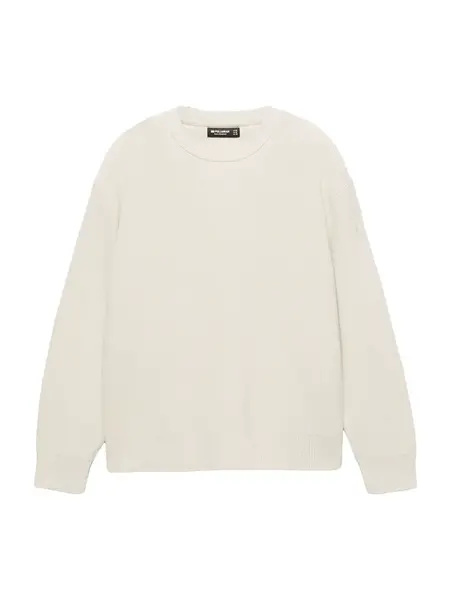 Pull&Bear Sveter  prírodná biela